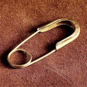 Amazon.co.jp: 真鍮 安全ピン セーフティーピン（ミニサイズ） ブラス